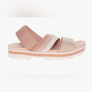 Moda Women's Sandals in Blush and Beige